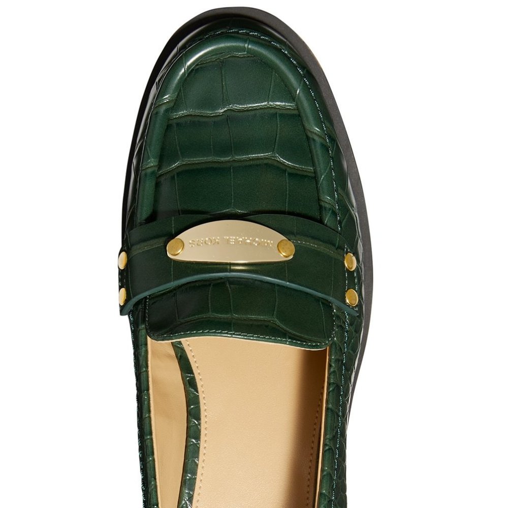 NWT MICHAEL Michael Kors Finley Loafers 6M - Picture 3 of 12